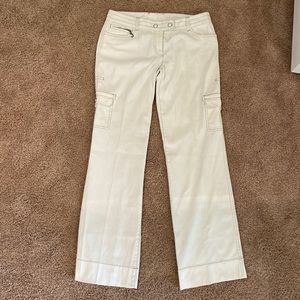White Wide Leg Pants
